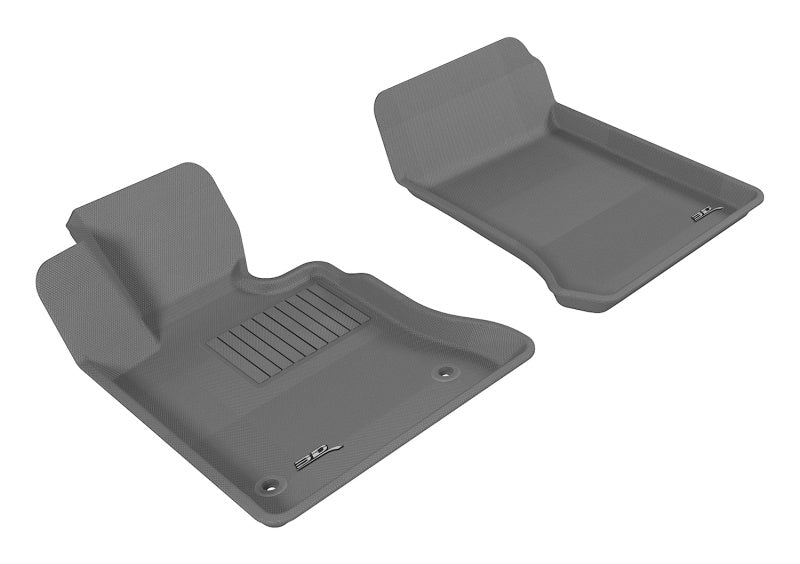 3D MAXpider 2009-2012 Mercedes-Benz GLK-Class X204 Kagu 1st Row Floormat - Gray