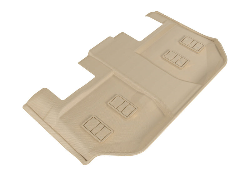 3D MAXpider 2015-2020 Chevrolet/GMC Suburban/Yukon Xl Kagu 3rd Row Floormats - Tan