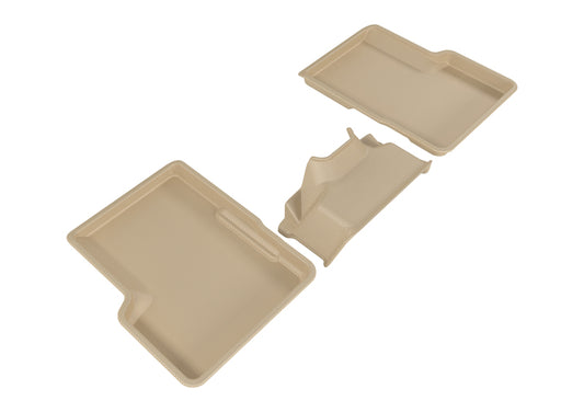 3D MAXpider 2015-2020 Jeep Renegade Kagu 2nd Row Floormats - Tan