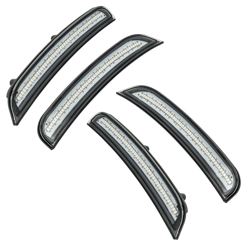 Oracle 15-21 Dodge Charger Concept Sidemarker Set - Clear - Surf Blue Pearl (PQD)