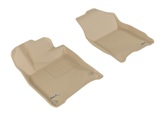 3D MAXpider 2016-2020 Honda Civic Kagu 1st Row Floormat - Tan