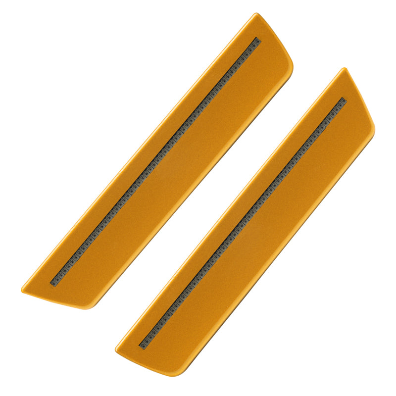 Oracle 11-14 Dodge Charger Rear Concept Sidemarker Set Tinted - Amped Pearl/Bright Amber Pearl (PYC)