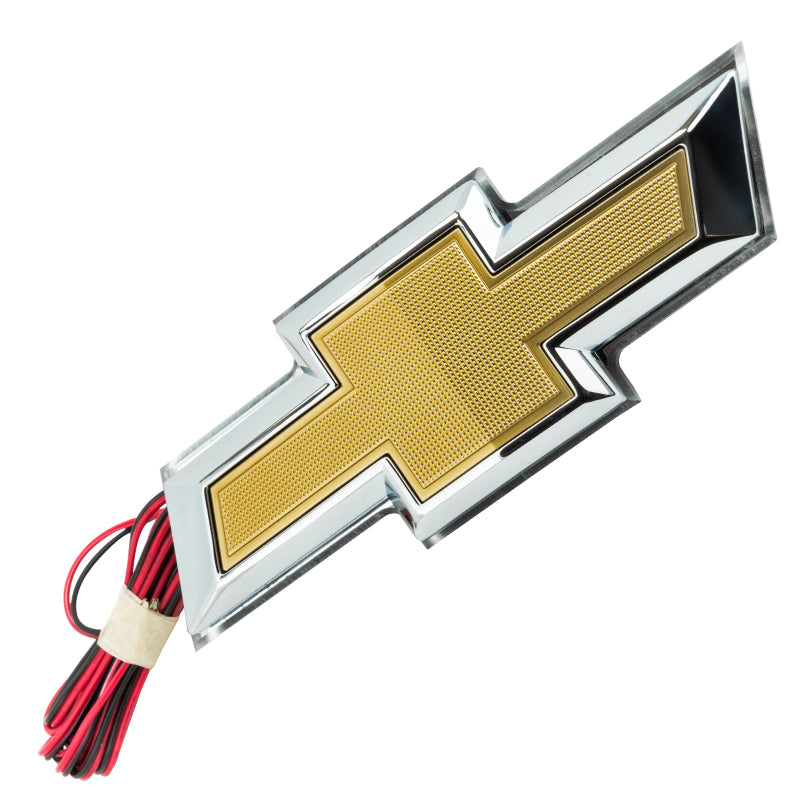 Oracle 14-15 Chevrolet Camaro Illuminated Bowtie - Flat Black - ColorSHIFT