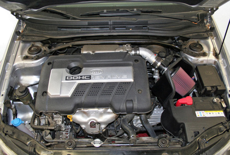 K&N 05-06 Kia Spectra L4-2.0L Polished Typhoon Short Ram Intake