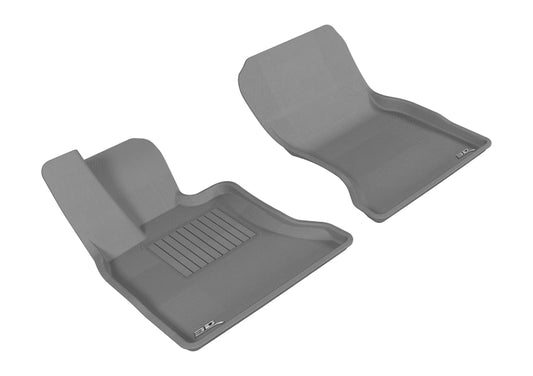 3D MAXpider 2010-2017 BMW 5 Series Gran Turismo F07 Kagu 1st Row Floormat - Gray