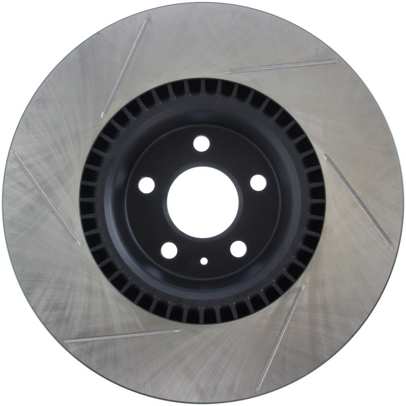 StopTech Sport Slotted (CRYO) 12-18 Audi A6 Quattro / A7 Quattro Front Left Slotted Rotor