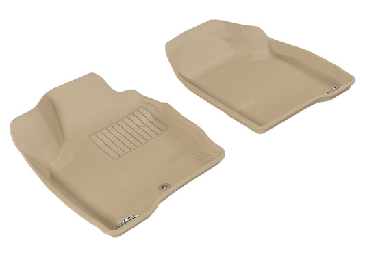 3D MAXpider 2006-2013 Chevrolet Impala/Impala Limited Kagu 1st Row Floormat - Tan