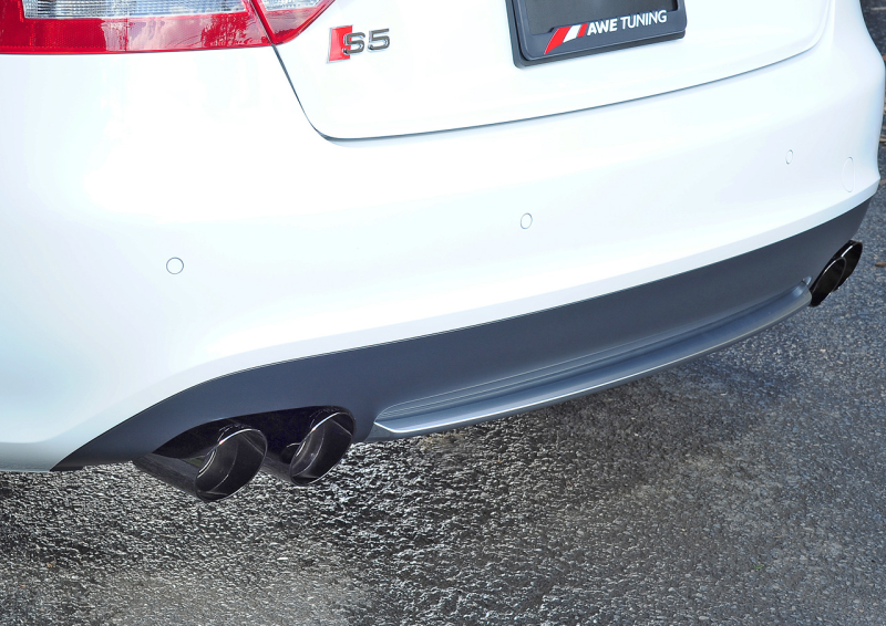 AWE Tuning B8 / B8.5 S5 Sportback Touring Edition Exhaust - Non-Resonated - Diamond Black Tips