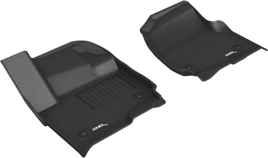 3D MAXpider 2018-2020 Lincoln/Ford Navigator/Expedition Kagu 1st Row Floormat - Black