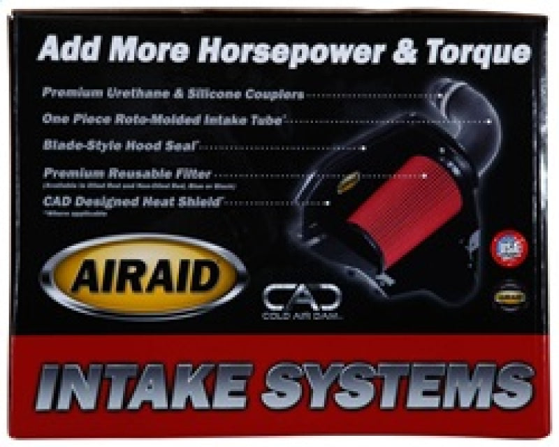 Airaid 05-11 Ford Ranger 4.0L CAD Intake System w/o Tube (Dry / Red Media)