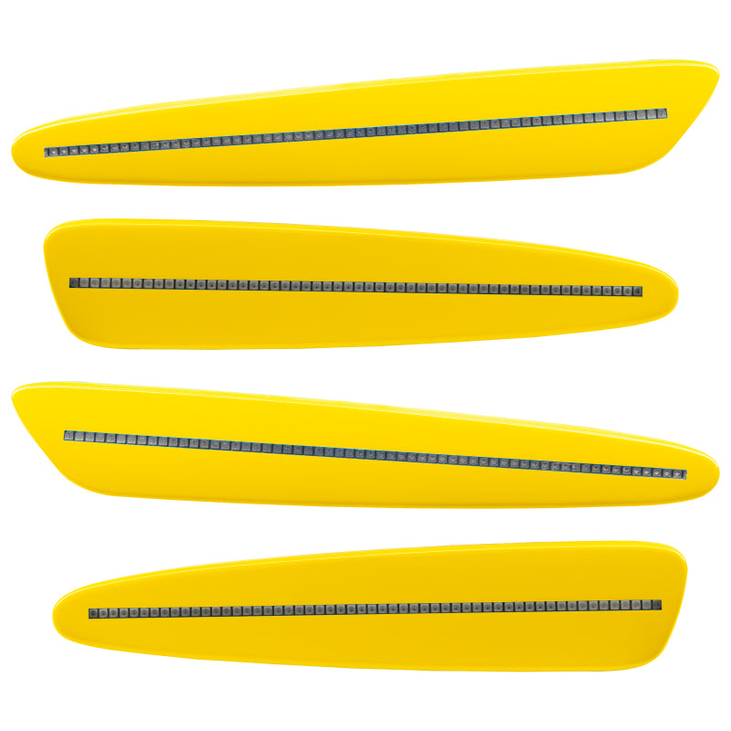 Oracle 05-13 Chevrolet Corvette C6 Concept Sidemarker Set - Clear - Velocity Yellow (G8A)