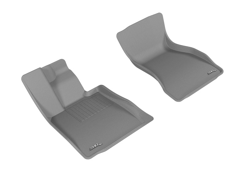 3D MAXpider 2016-2020 BMW 7 Series Kagu 1st Row Floormat - Gray