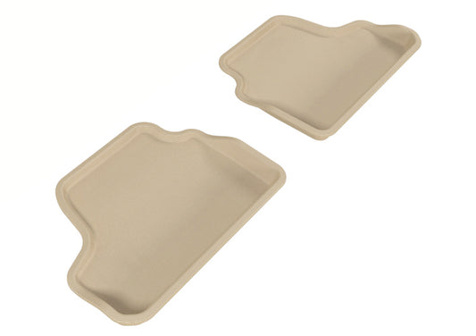 3D MAXpider 2007-2013 BMW 3 Series E93 Kagu 2nd Row Floormats - Tan