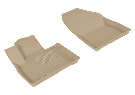 3D MAXpider 2016-2020 Kia Sorento Kagu 1st Row Floormat - Tan