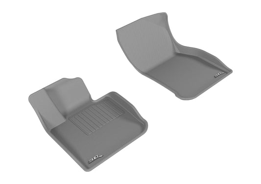 3D MAXpider 2014-2019 Mini Hardtop 4-Door Kagu 1st Row Floormat - Gray