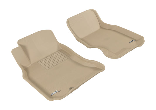 3D MAXpider 2003-2008 Infiniti FX35/45 Kagu 1st Row Floormat - Tan