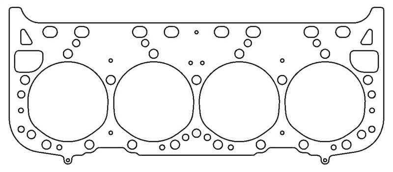 Cometic 92-96 GM LT1 Small Block 4.100 inch Bore .040 inch MLS Headgasket (w/Valve Pockets)